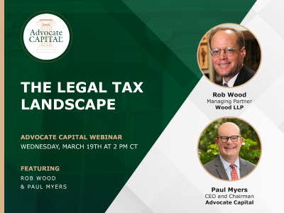 Register Now: Law Firm Taxes Webinar with Rob Wood